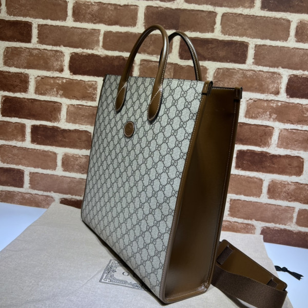 HOT SALE GUCCI Gucci GG Supreme Monogram Tote Bag