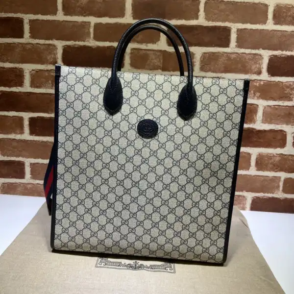 Affordable GUCCI Gucci GG Supreme Monogram Tote Bag