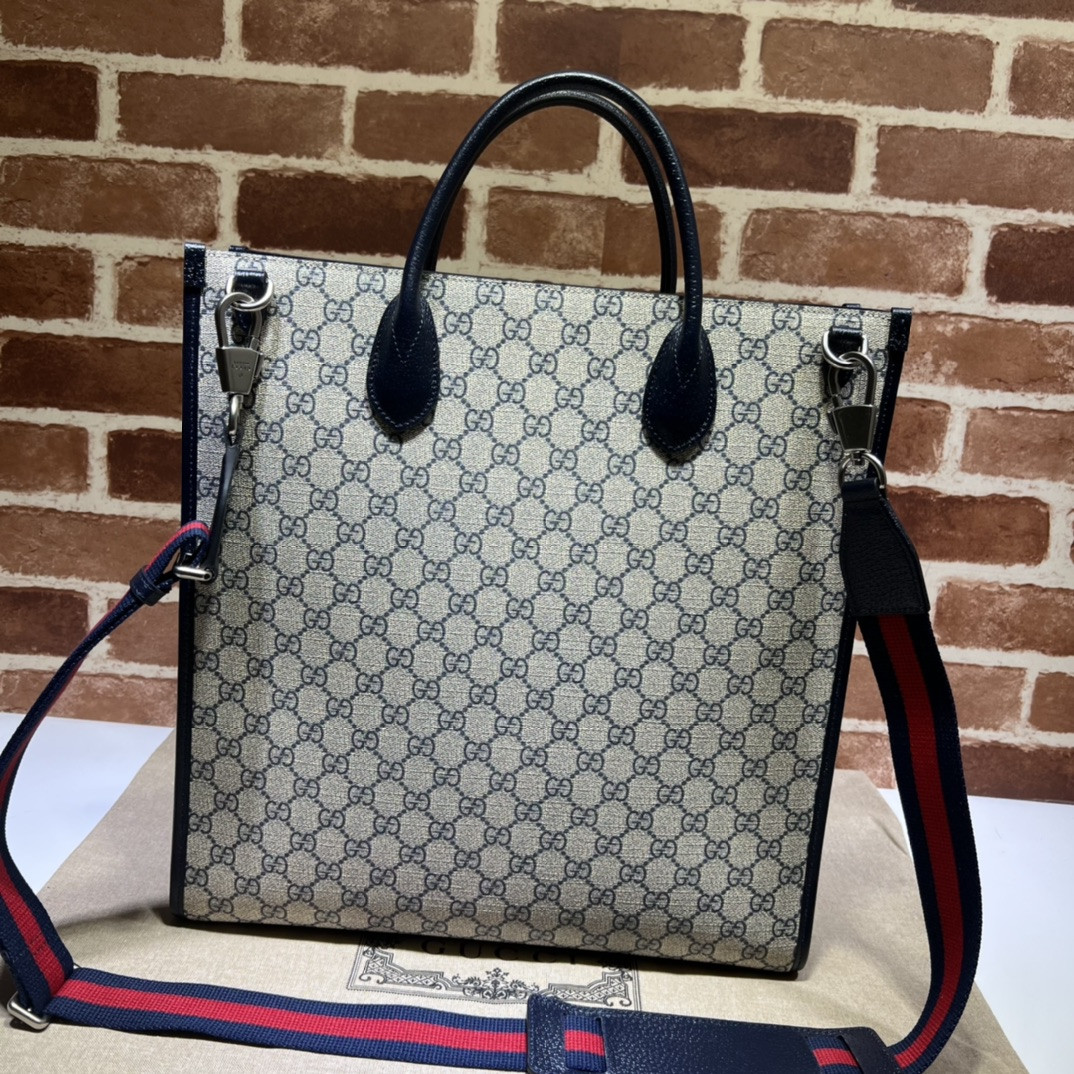 HOT SALE GUCCI Gucci GG Supreme Monogram Tote Bag