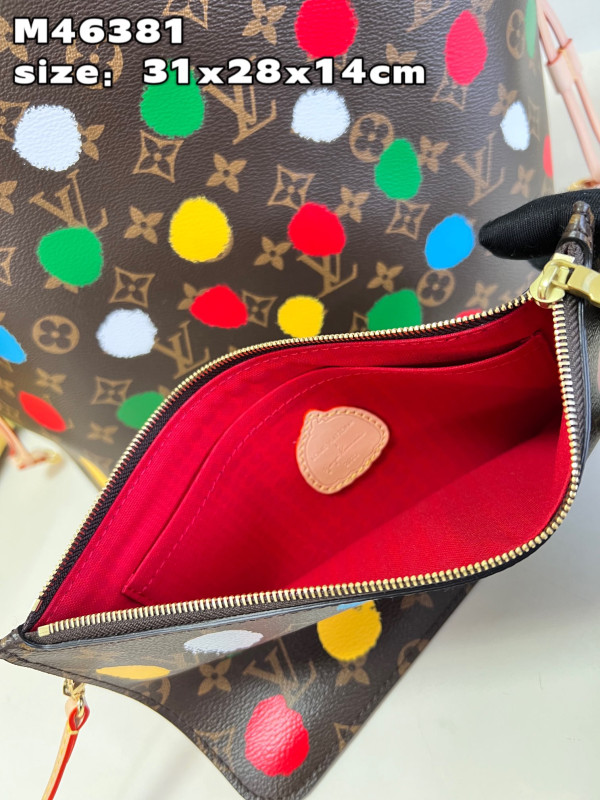 HOT SALE LOUIS VUITTON x YK NEVERFULL MM