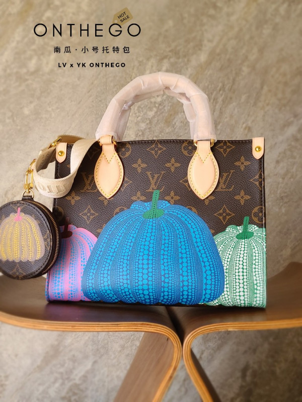 [FREE SHIPPING] LOUIS VUITTON X YK ONTHEGO PM