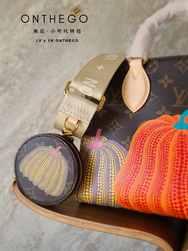 [FREE SHIPPING] LOUIS VUITTON X YK ONTHEGO PM