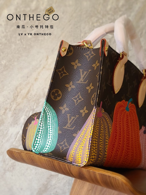 [FREE SHIPPING] LOUIS VUITTON X YK ONTHEGO PM