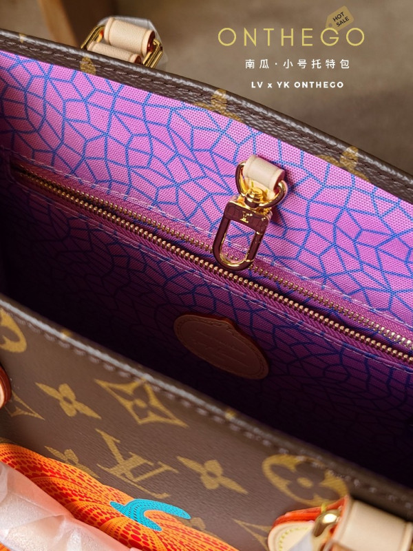 [FREE SHIPPING] LOUIS VUITTON X YK ONTHEGO PM