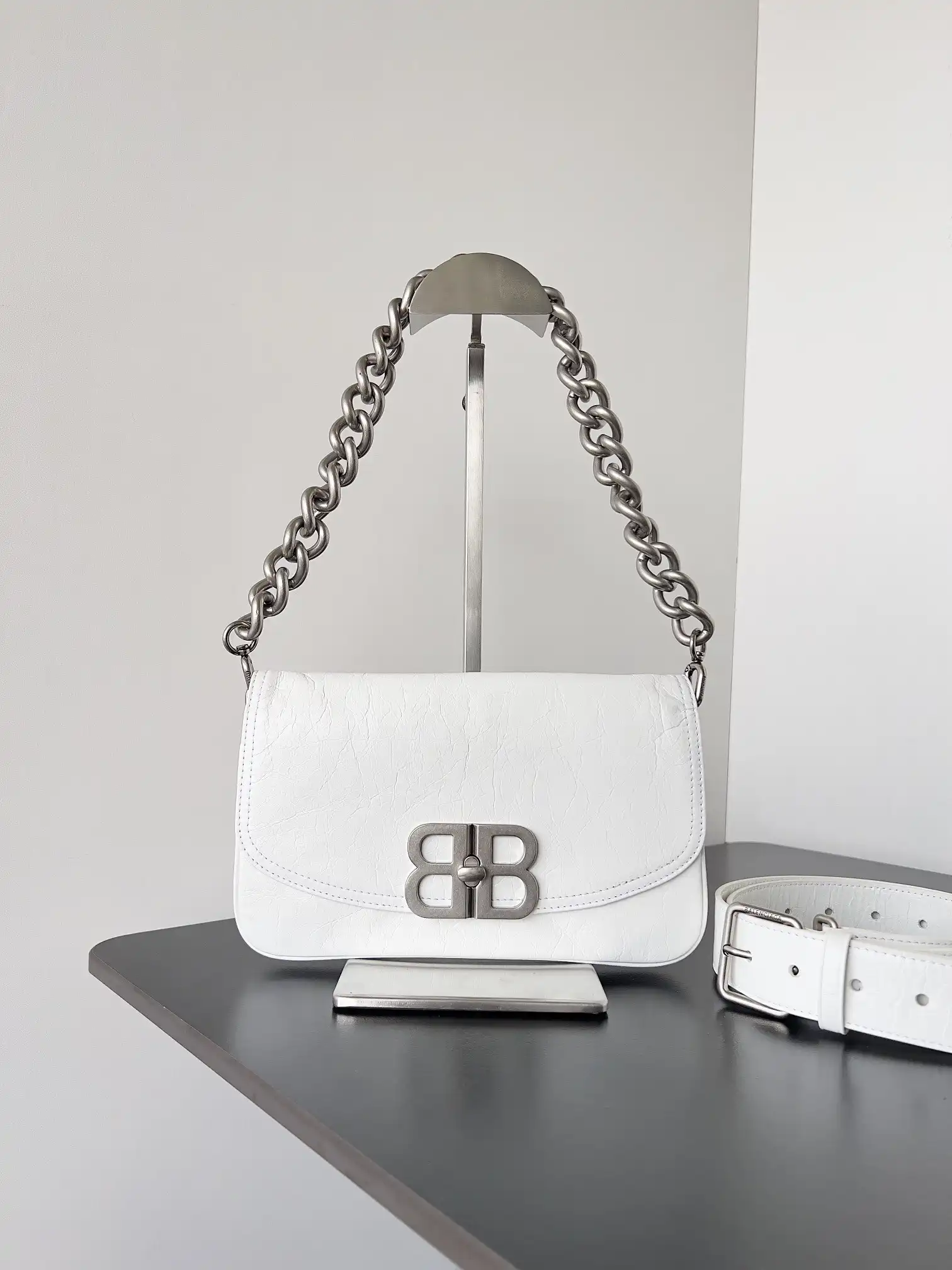 BALENCIAGA WOMEN'S BB SOFT SMALL FLAP BAG