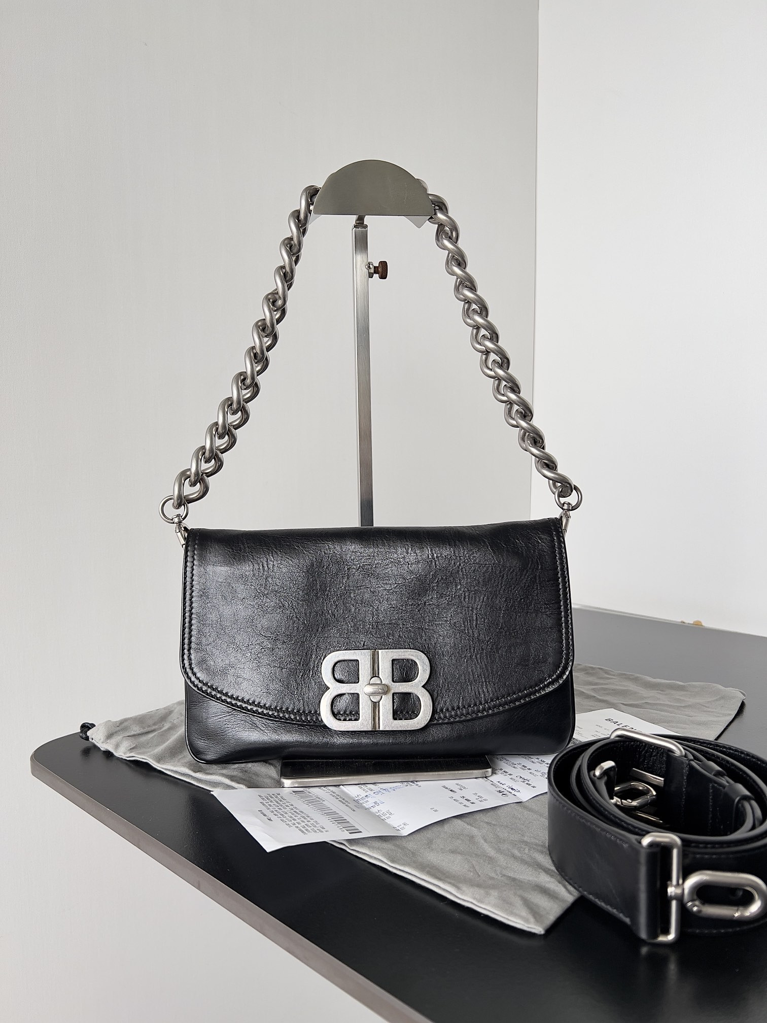 HOT SALE BALENCIAGA WOMEN'S BB SOFT SMALL FLAP BAG