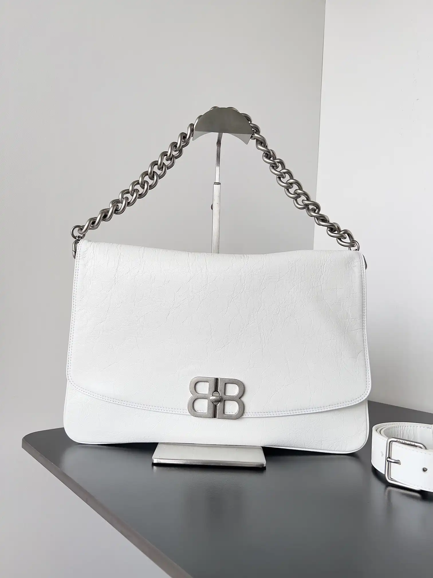 BALENCIAGA WOMEN'S BB SOFT LARGE FLAP BAG