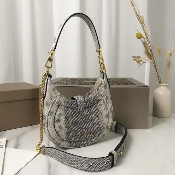 BVLGARI SMALL SERPENTI ELLIPSE SHOULDER BAG