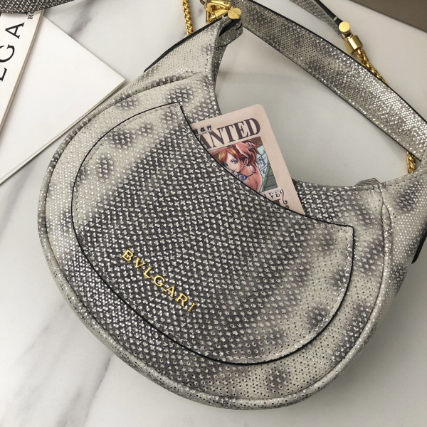 HOT SALE BVLGARI SMALL SERPENTI ELLIPSE SHOULDER BAG