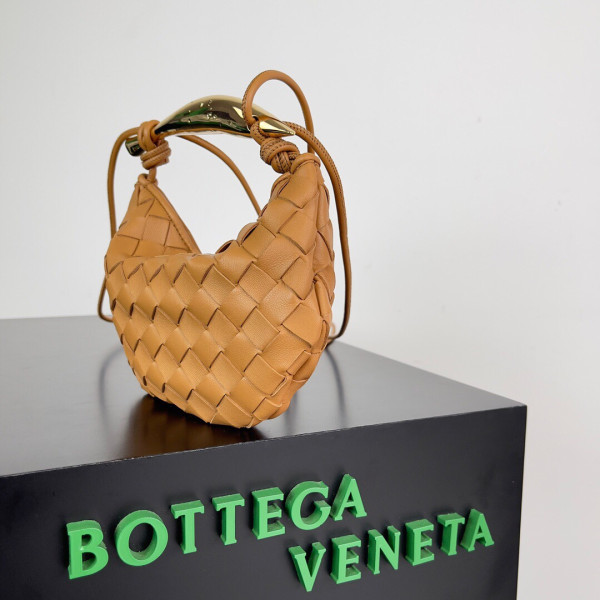 [FREE SHIPPING] BOTTEGA VENETA  MINI Sardine Top Handle Bag