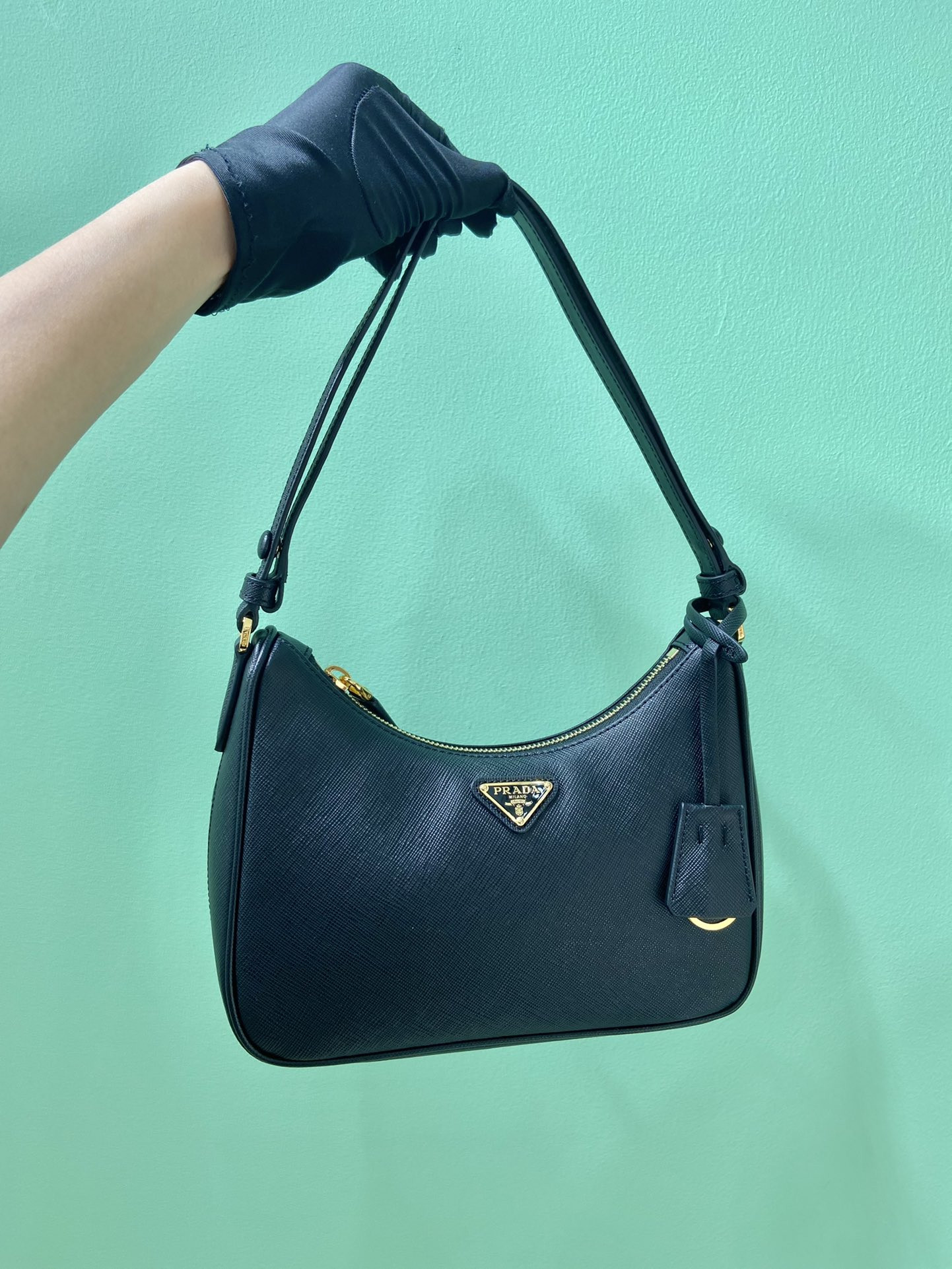 HOT SALE Prada Re-Edition Saffiano leather mini bag