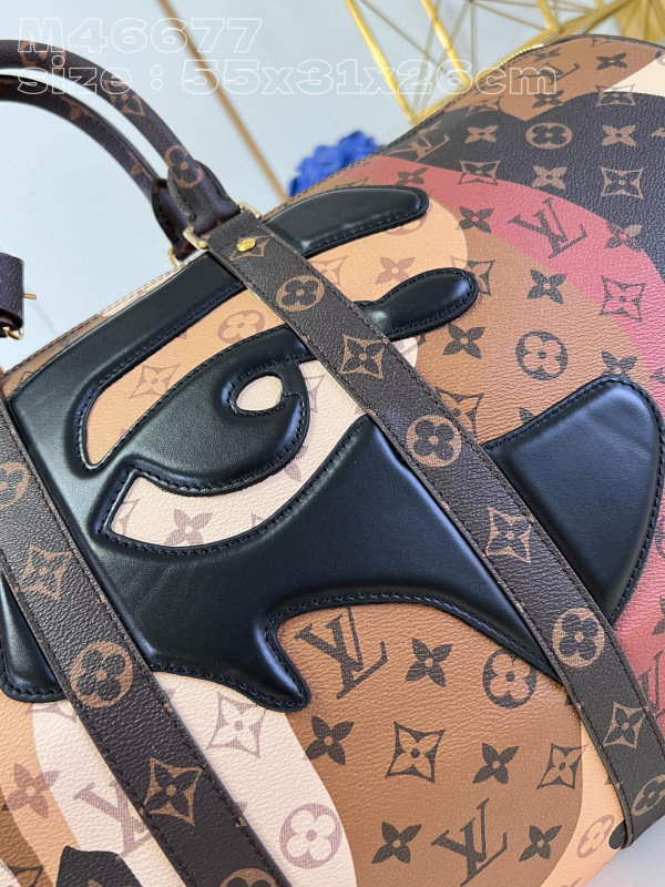 HOT SALE LOUIS VUITTON KEEPALL BANDOULIERE 55