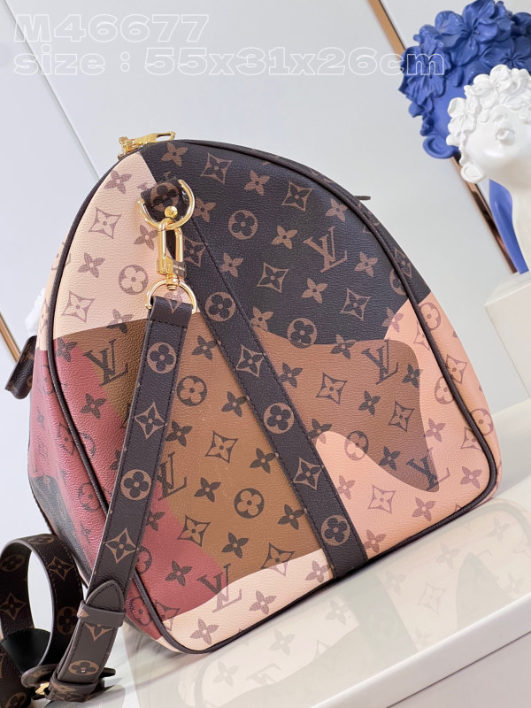 HOT SALE LOUIS VUITTON KEEPALL BANDOULIERE 55