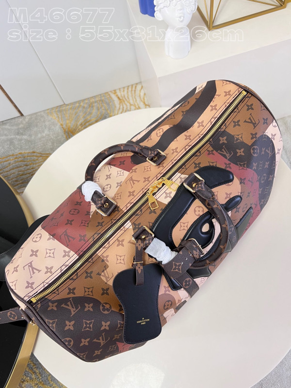 HOT SALE LOUIS VUITTON KEEPALL BANDOULIERE 55