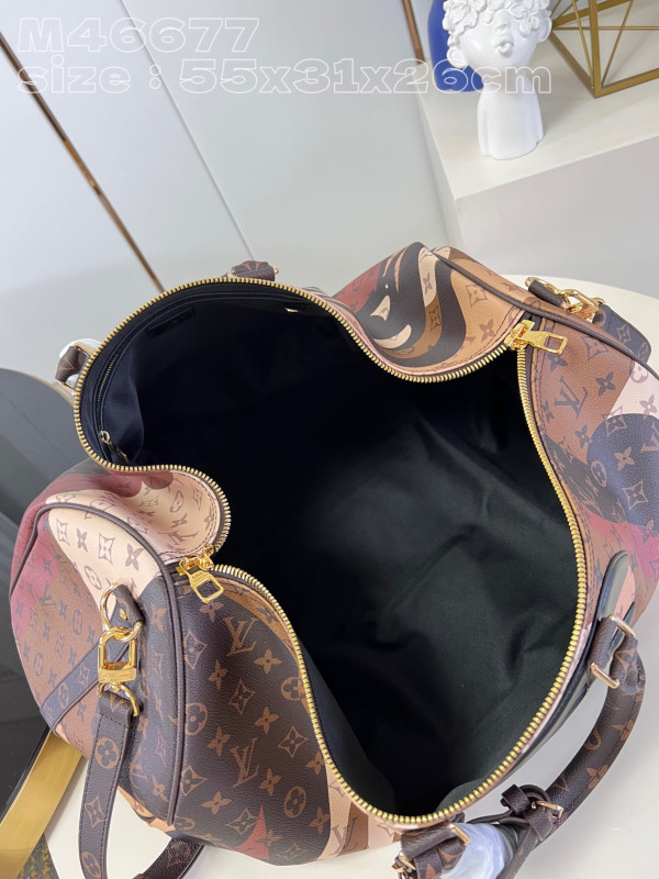 HOT SALE LOUIS VUITTON KEEPALL BANDOULIERE 55