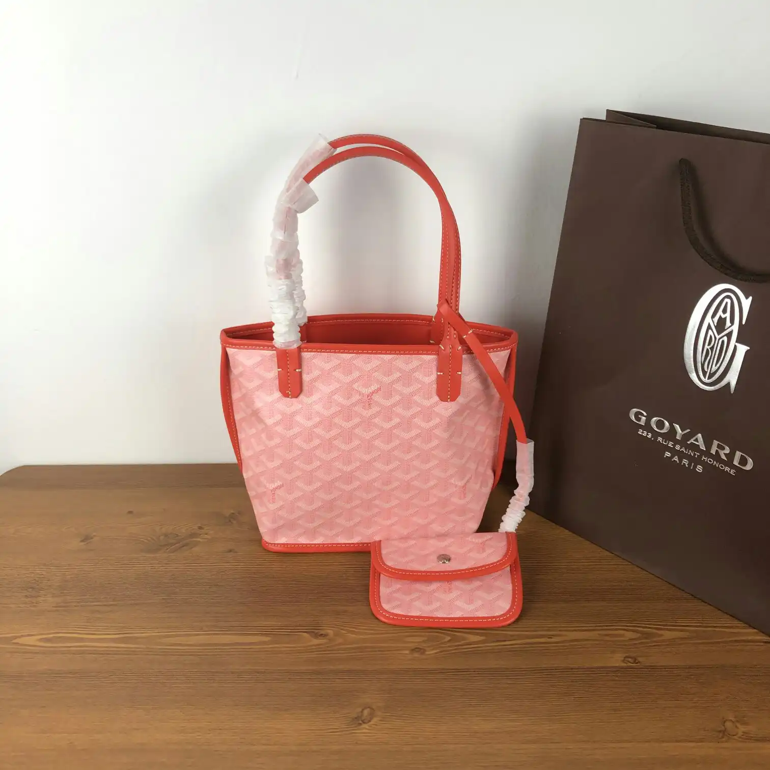 First Bag Ru GOYARD MINI TOTE BAG