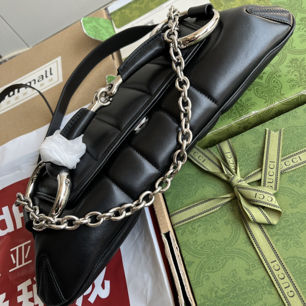 HOT SALE GUCCI HORSEBIT CHAIN MEDIUM SHOULDER BAG