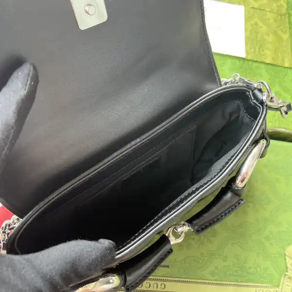 GUCCI HORSEBIT CHAIN SMALL SHOULDER BAG