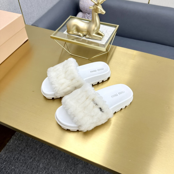 HOT SALE MIU MIU SLIPPERS