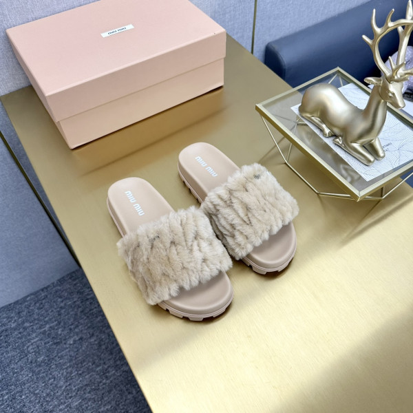 HOT SALE MIU MIU SLIPPERS