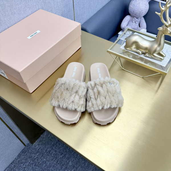 HOT SALE MIU MIU SLIPPERS