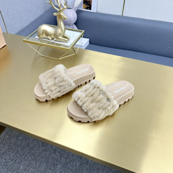 HOT SALE MIU MIU SLIPPERS