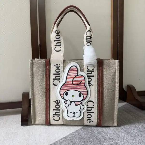 CHLOÉ medium woody tote bag