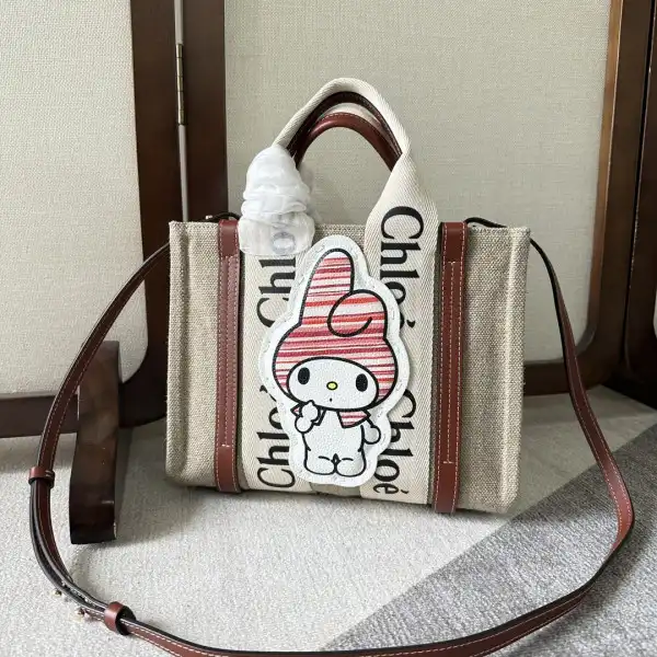 CHLOÉ small woody tote bag