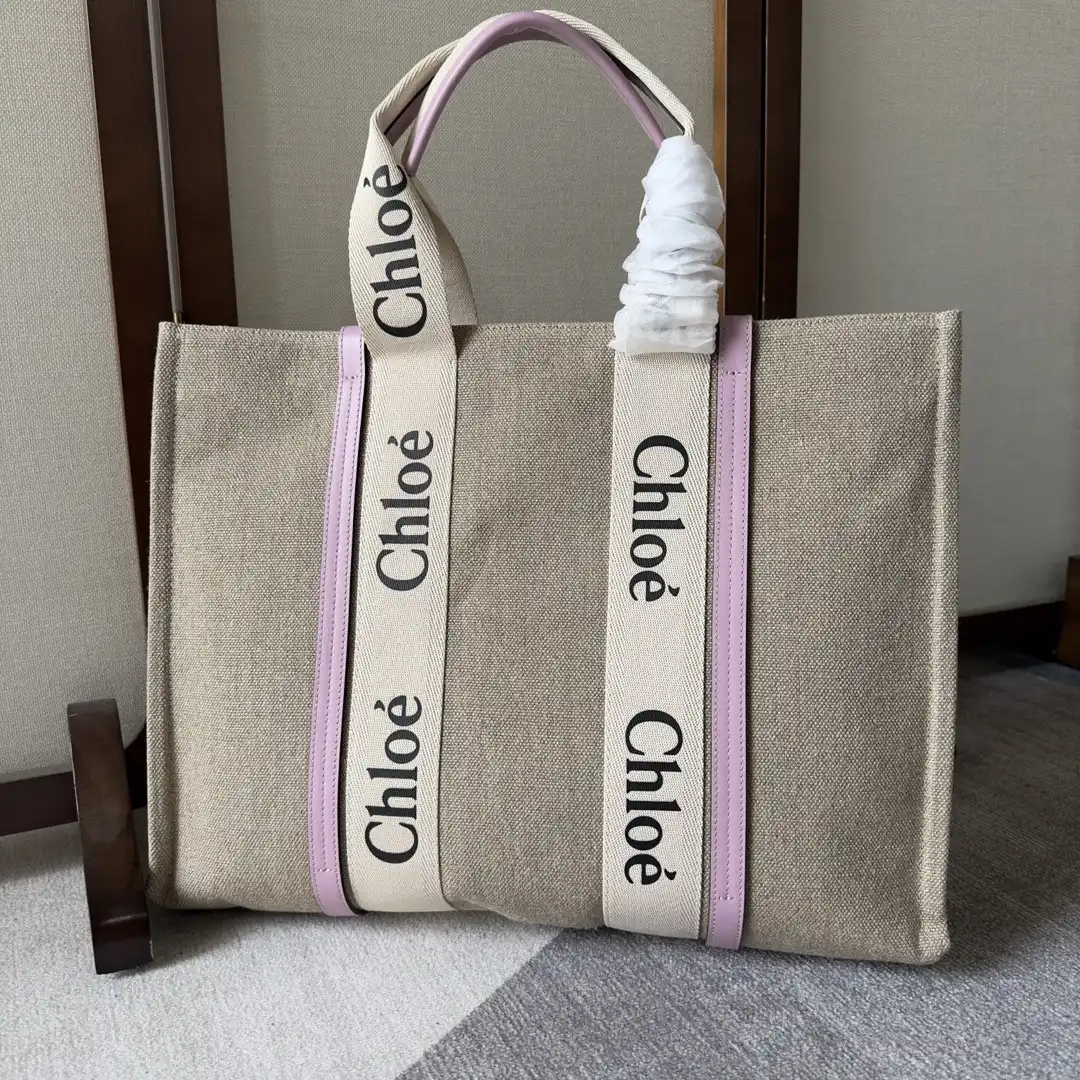 CHLOÉ large woody tote bag