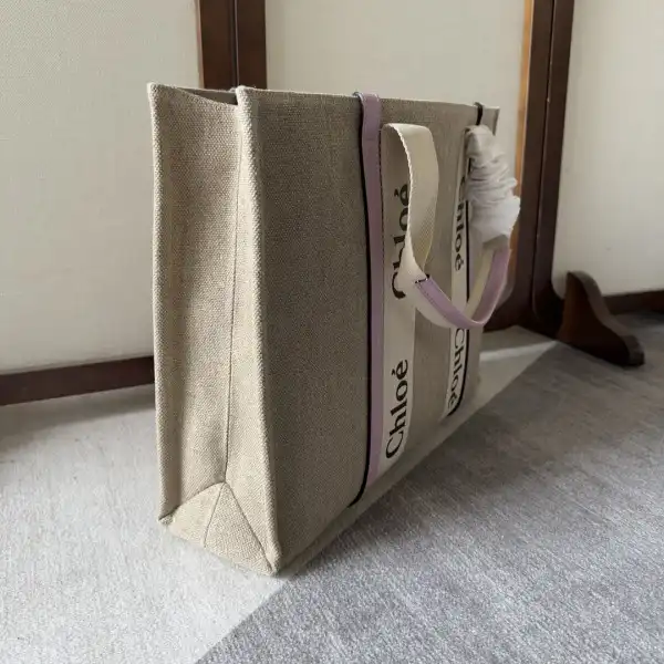 CHLOÉ large woody tote bag