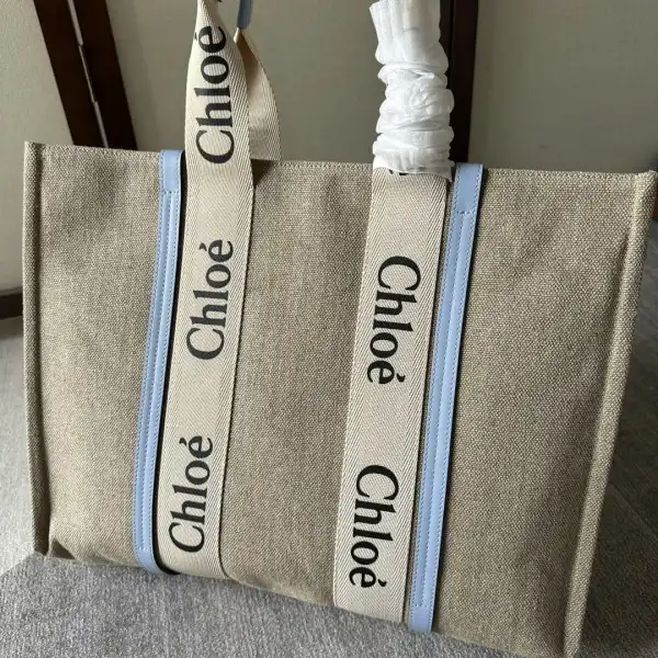 CHLOÉ large woody tote bag