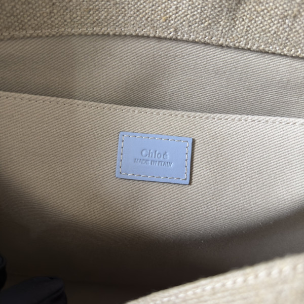 HOT SALE CHLOÉ large woody tote bag