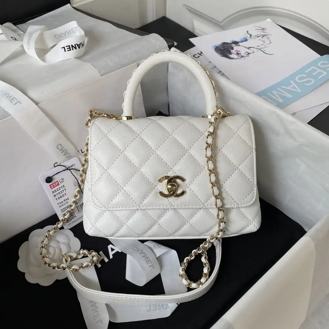 CHANEL SMALL COCO HANDLE BAG