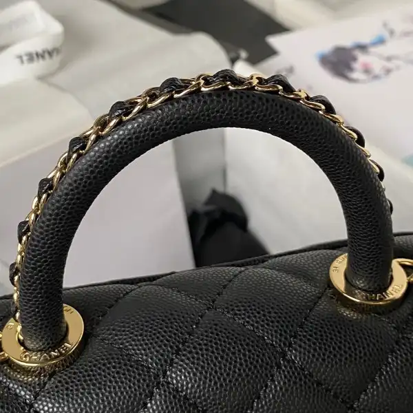 First bag ru CHANEL SMALL COCO HANDLE BAG