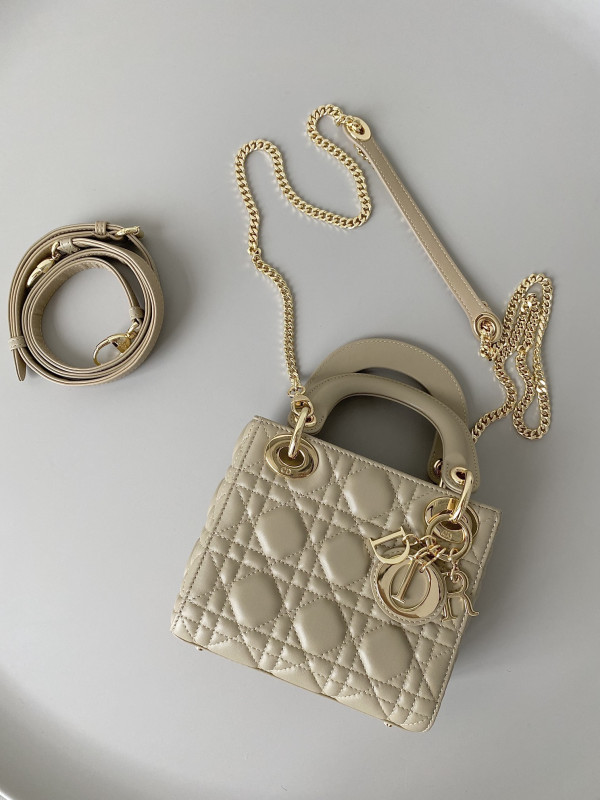 HOT SALE Lady dior Mini With Lambskin