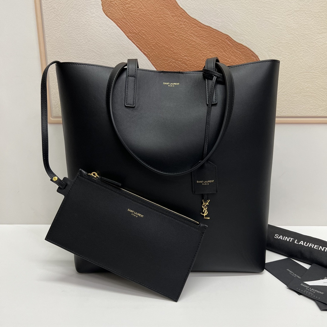 HOT SALE YSL SHOPPING SAINT LAURENT LEATHER