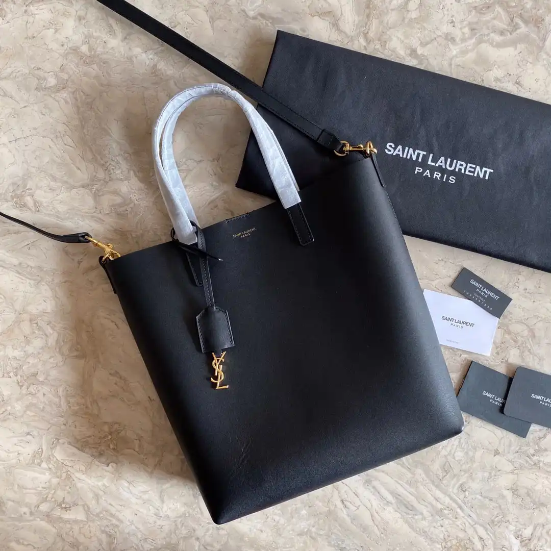 YSL SHOPPING SAINT LAURENT LEATHER