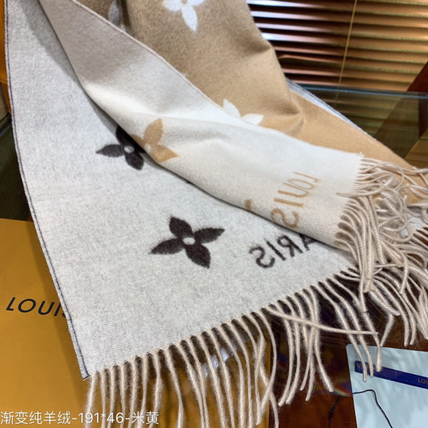 [FREE SHIPPING] LOUIS VUITTON REYKJAVIK GRADIENT SCARF