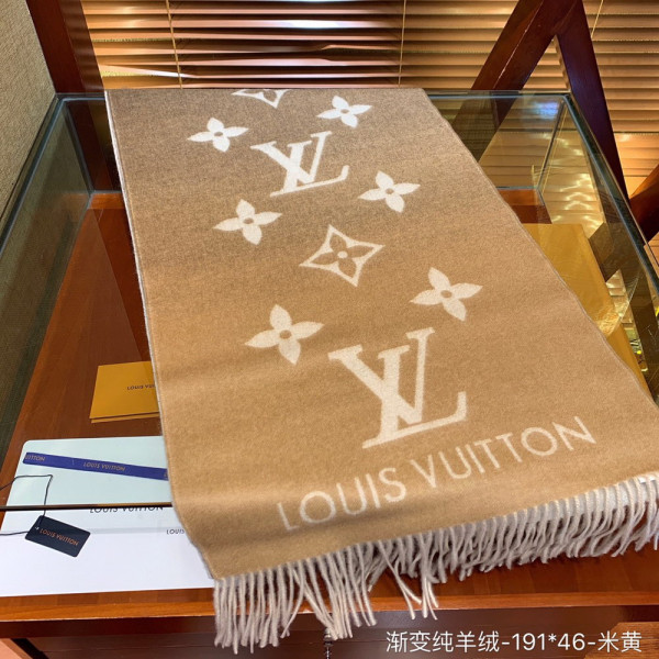 [FREE SHIPPING] LOUIS VUITTON REYKJAVIK GRADIENT SCARF