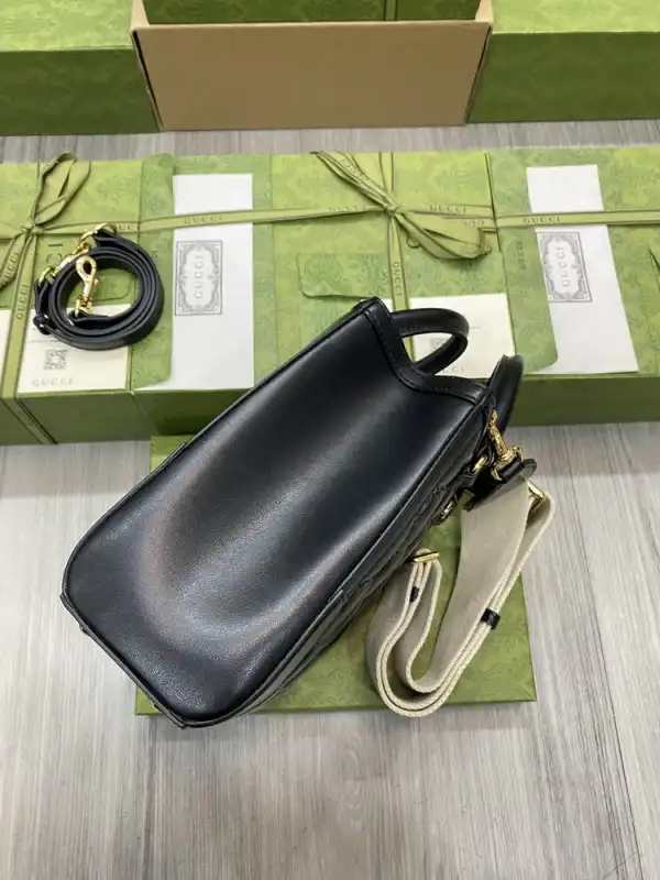 GUCCI GG matelassé mini top handle bag