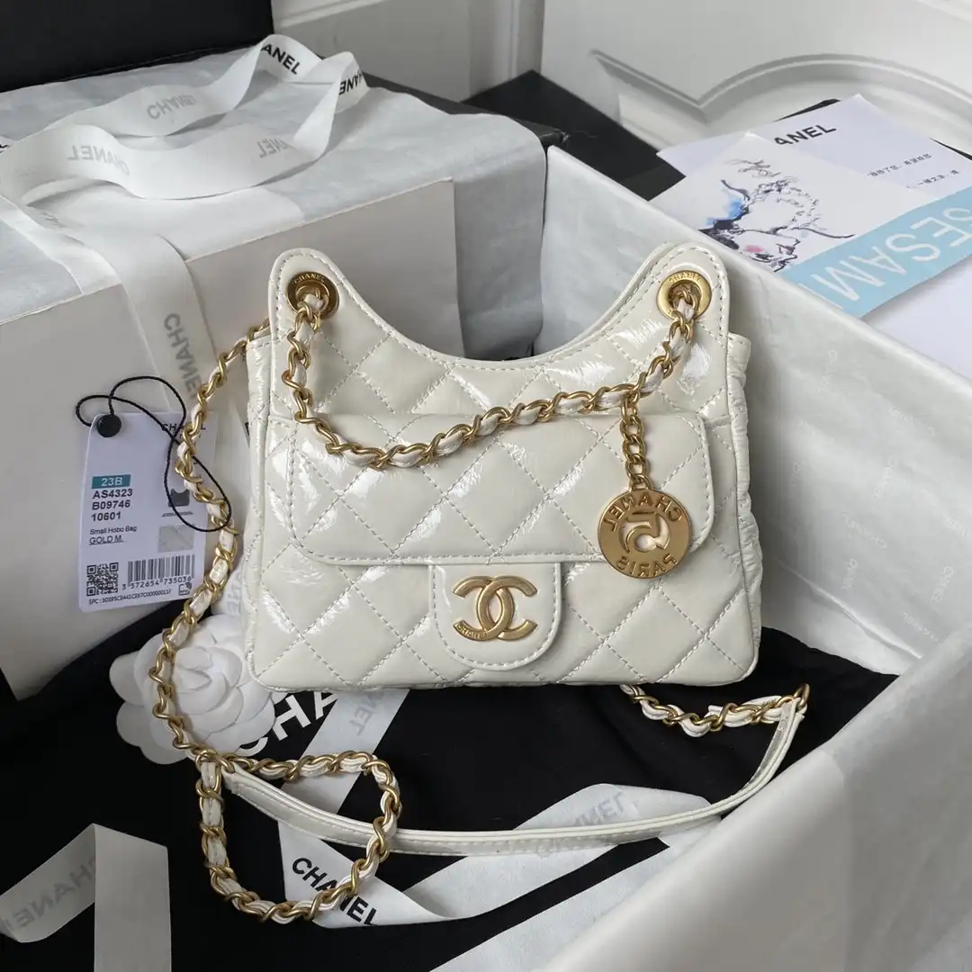 CHANEL SMALL HOBO HANDBAG