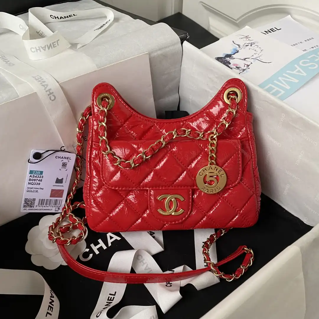 CHANEL SMALL HOBO HANDBAG