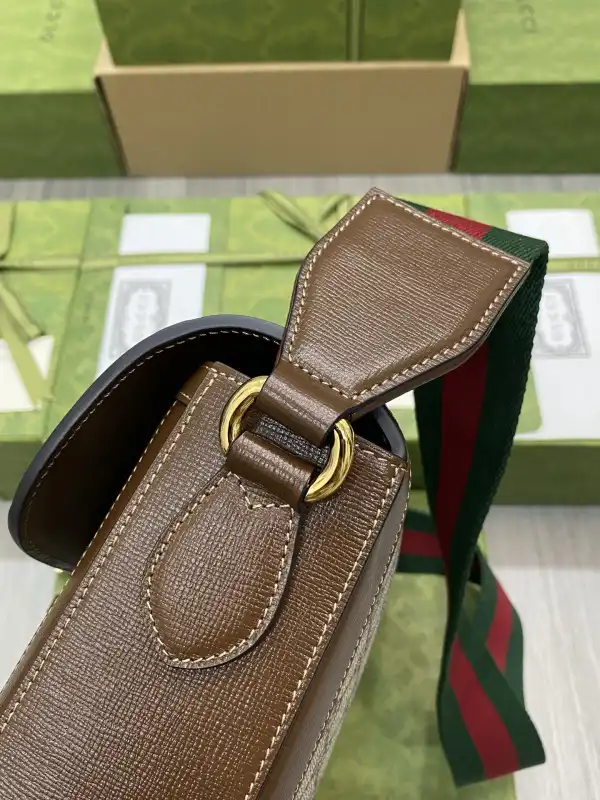 Gucci Horsebit 1955 patchwork shoulder bag