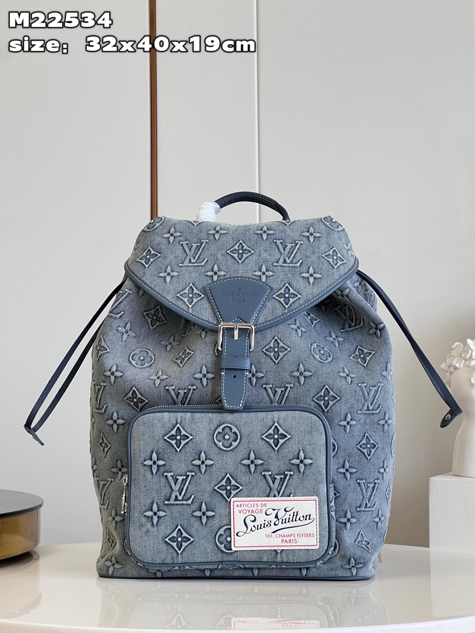 [FREE SHIPPING] LOUIS VUITTON Montsouris Backpack