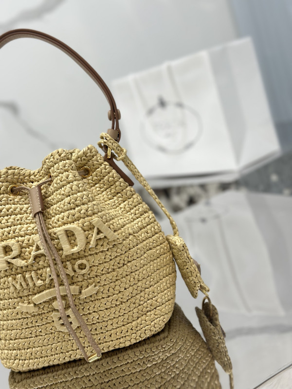 HOT SALE PRADA  Bucket Bag