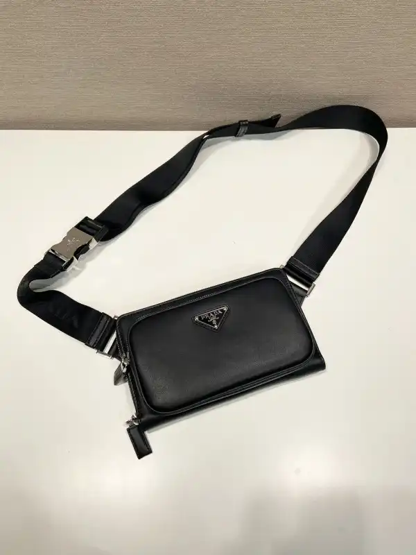 Yupoo bagsoffer PRADA Leather belt bag