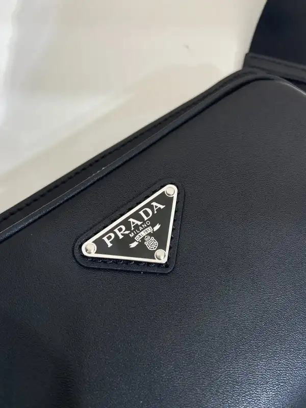 PRADA Leather belt bag