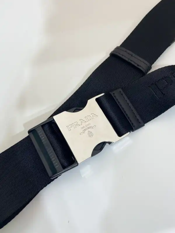 PRADA Leather belt bag