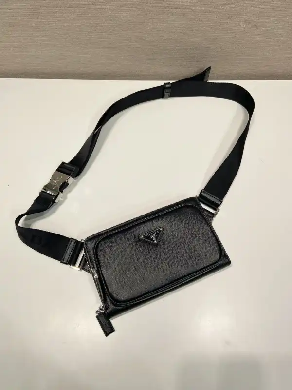 PRADA Saffiano Leather belt bag