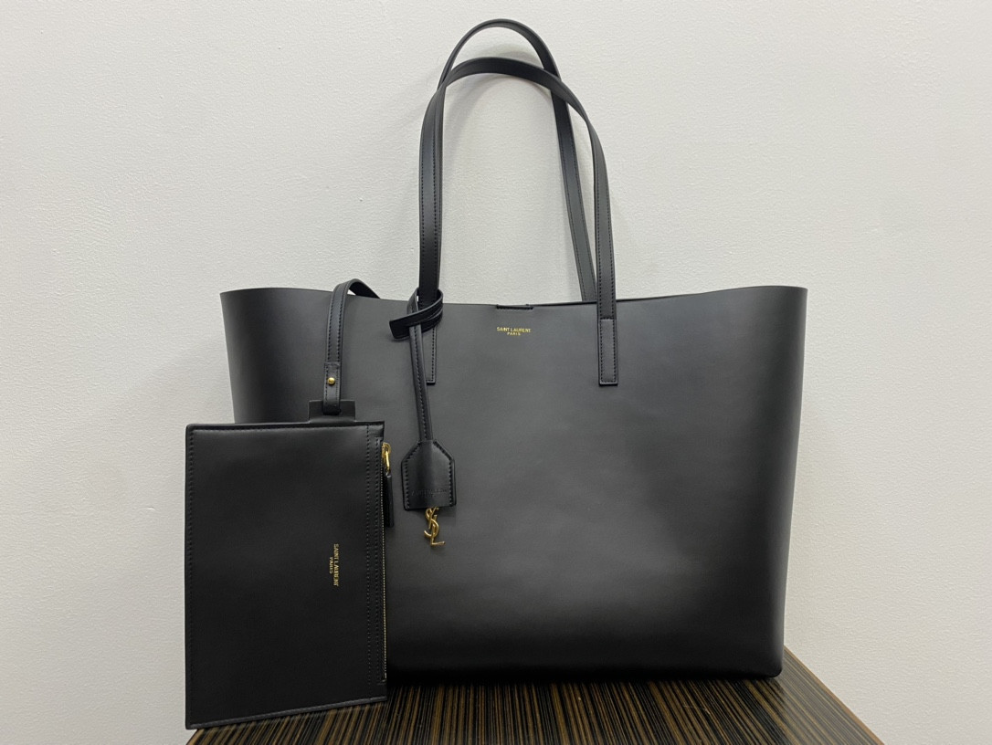 HOT SALE YSL SHOPPING SAINT LAURENT LEATHER